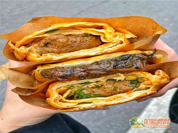 饼万兴金丝牛肉饼加盟