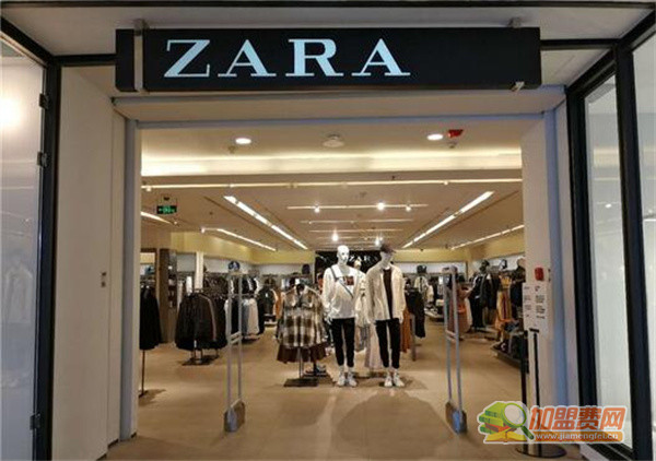 zara女装加盟