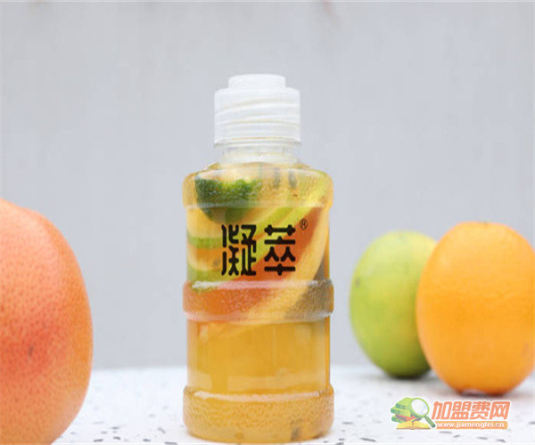 凝萃水果茶加盟