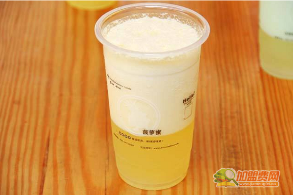 菠萝蜜奶茶