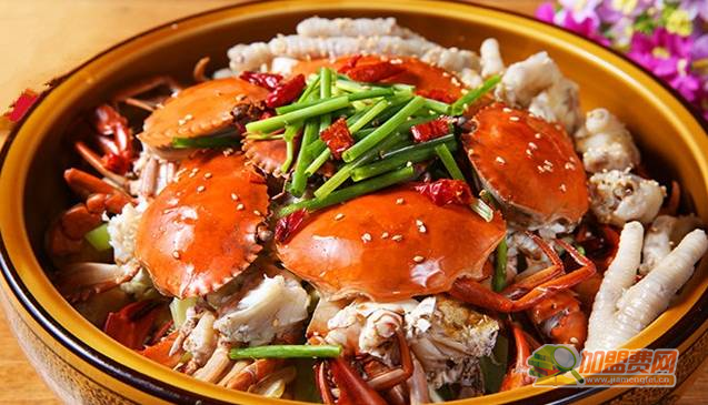 胖子肉蟹煲产品
