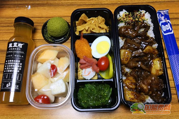 饭丰町和风精致便当