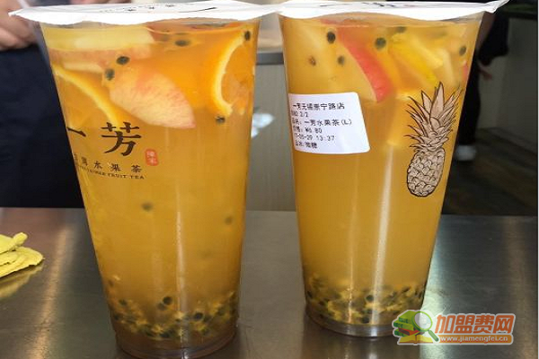 一芳台湾水果茶