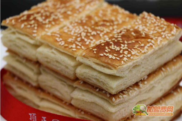 香酥芝麻千层饼