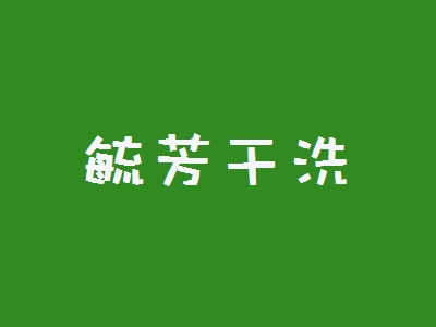 毓芳干洗加盟
