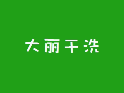 大丽干洗加盟