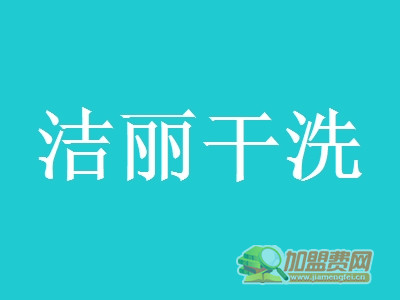 洁丽干洗加盟